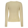 Guess Jeans Beige Cotton Women T-Shirt