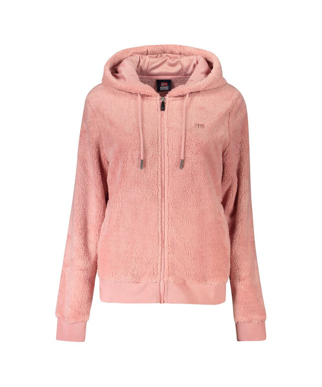 Norway 1963 Norway 1963 Pink Polyester Women Jacket (Italian Size WOMEN: M, nan: nan, nan: nan)