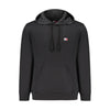 Tommy Hilfiger "Black Cotton Men Sweater with Central Pocket"