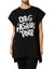Dolce & Gabbana Black Cotton Sleeveless DG Fashion Top