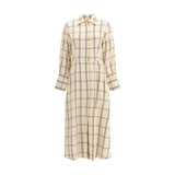 Crida Milano Checked midi Dress