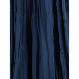 Sara Roka Crinkle-effect design pleated midi Skirt