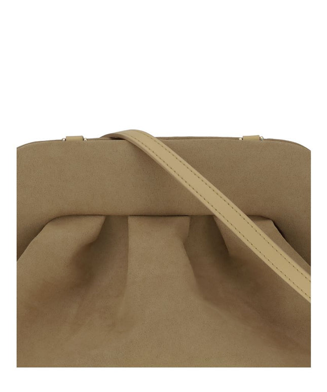 THEMOIRè Bios suede Clutch Bag