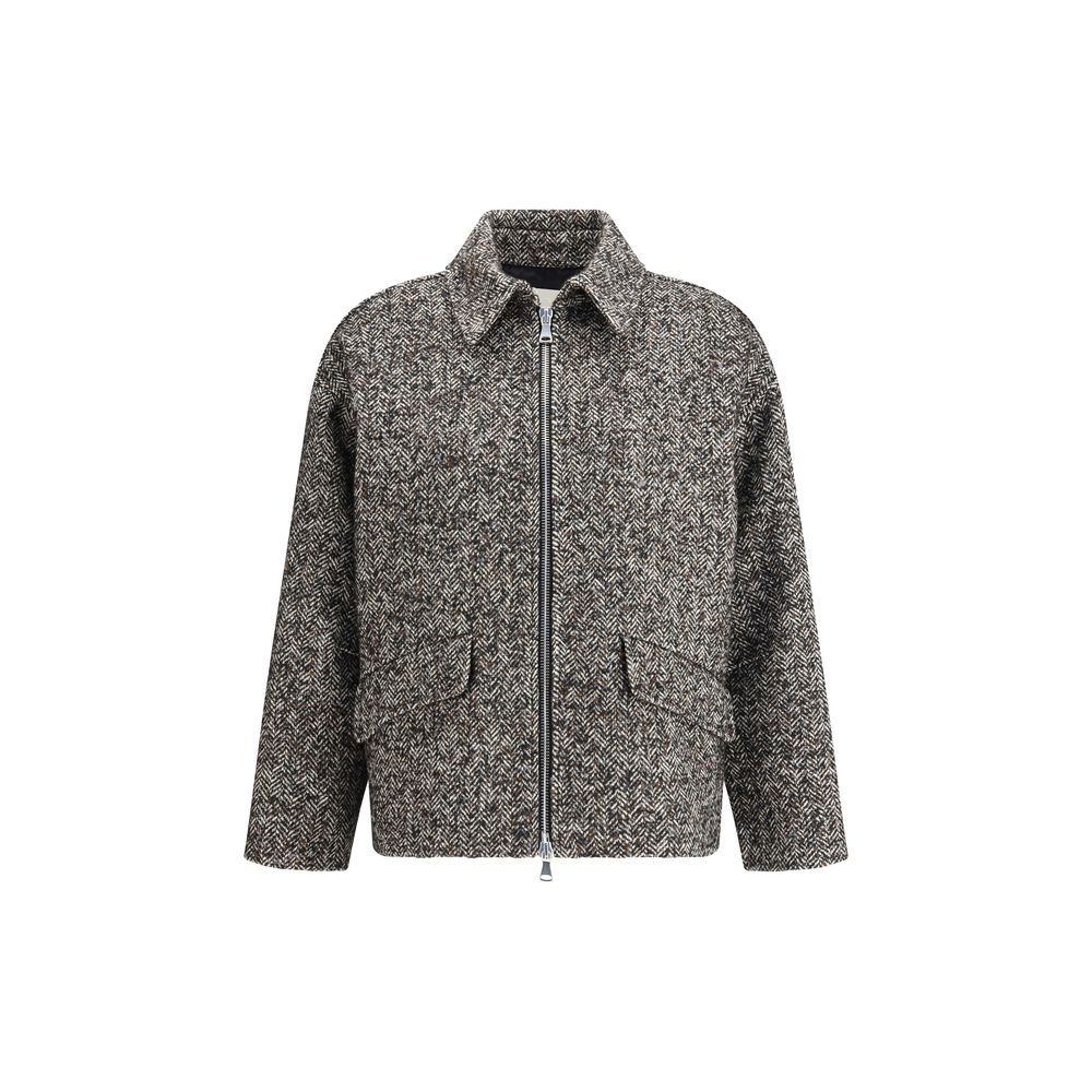 True Royal Gray Polyester Coat