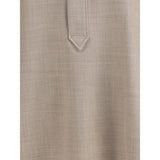 True Royal Beige Wool Shirt