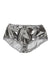 Dolce & Gabbana Silver Metallic High Waist Bikini Bottom WomenUnderwear