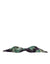 Dolce & Gabbana Purple Green Leaf Print Bandeau Swimwear Underwear