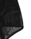 Dolce & Gabbana Black High Waist Mesh Sheer Shapewear Underwear