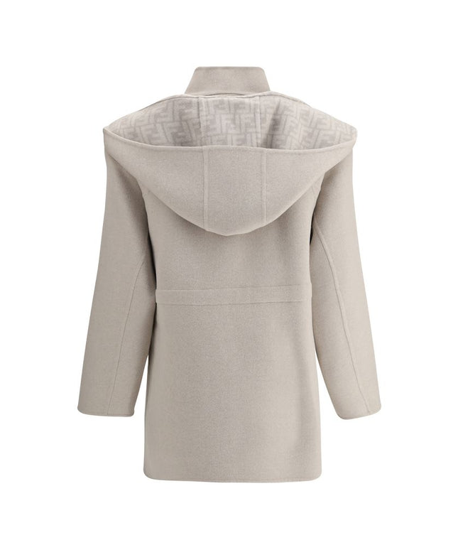 Fendi Wool Coat with removable hood