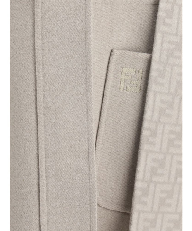 Fendi Wool Coat with removable hood