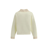 Jacquemus Cream Cotton Sweatshirt