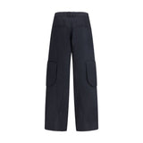 Jacquemus Black Cotton Cargo Pants