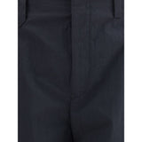 Jacquemus Black Cotton Cargo Pants