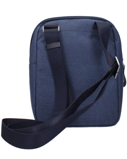 Piquadro Blue Fabric Crossbody Bags
