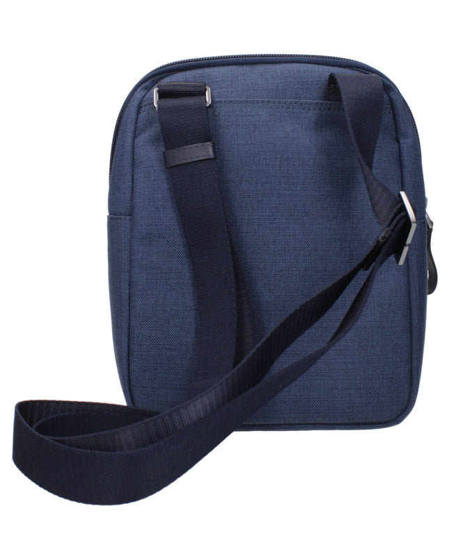 Piquadro Blue Fabric Crossbody Bags