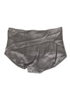 Dolce & Gabbana Gray Satin High Waist Briefs Women Underwear