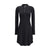 Courrèges Zippered jersey biker Dress