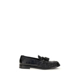Fratelli Rossetti Black Rubber Slip-On Loafers