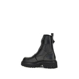 Vivienne Westwood Black Calf Leather Bos Taurus Ankle Boots