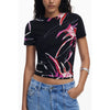 Desigual Desigual Black Viscose Women Top (Italian Size WOMEN: XS, nan: nan, nan: nan)