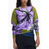 Desigual Desigual Purple Elastane Women Sweater (Italian Size WOMEN: XS, nan: nan, nan: nan)