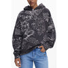 Desigual Desigual Black Cotton Women Hoodie (Italian Size WOMEN: S, nan: nan, nan: nan)