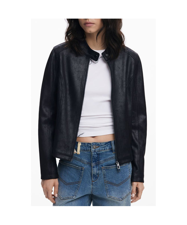 Desigual Black Polyester Women Jacket