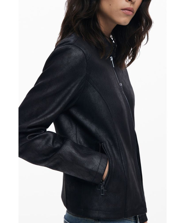 Desigual Black Polyester Women Jacket