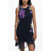 Desigual Desigual Black Polyester Women Dress (Italian Size WOMEN: XS, nan: nan, nan: nan)