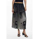 Desigual Desigual Black Polyester Women Skirt (Italian Size WOMEN: XS, nan: nan, nan: nan)
