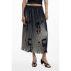 Desigual Desigual Black Polyester Women Skirt (Italian Size WOMEN: XS, nan: nan, nan: nan)