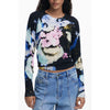 Desigual Desigual Black Linen Women Sweater (Italian Size WOMEN: XS, nan: nan, nan: nan)