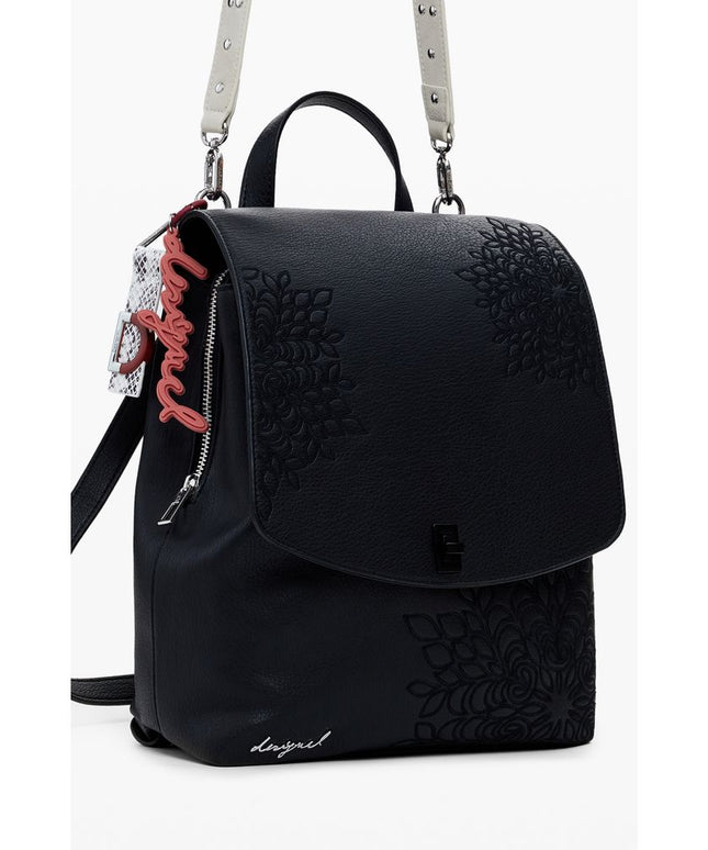 Desigual Black Polyethylene Women Backpack
