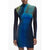 Desigual Desigual Blue Polyester Women Dress (Italian Size WOMEN: M, nan: nan, nan: nan)