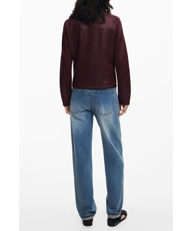 Desigual Red Polyester Women Jacket