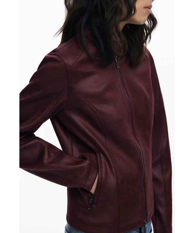 Desigual Red Polyester Women Jacket