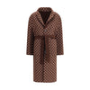 Gucci Silk and wool reversible Coat
