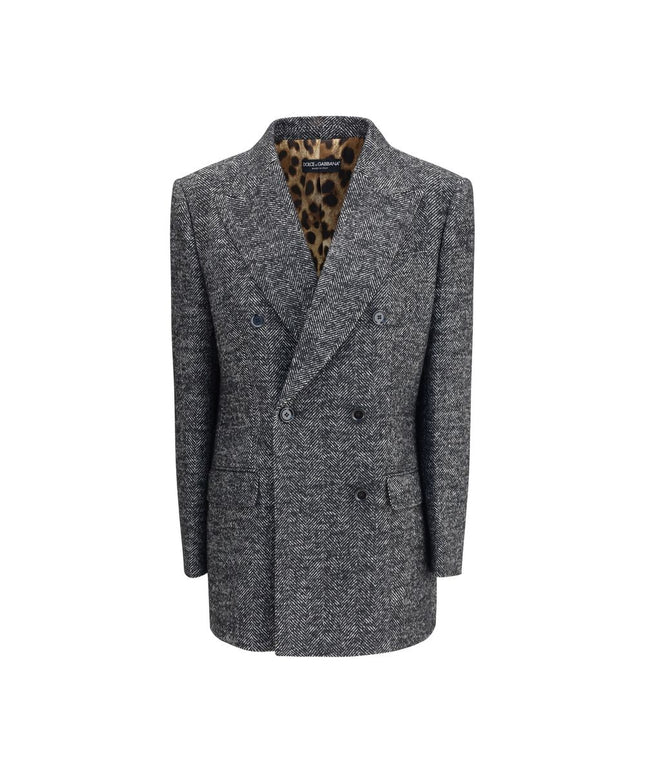 Dolce & Gabbana Double-breasted Chevron Blazer