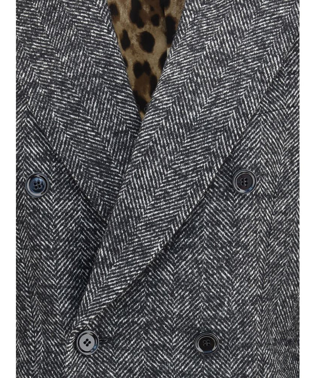 Dolce & Gabbana Double-breasted Chevron Blazer