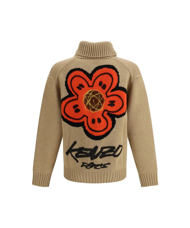 Kenzo Futura zippered Cardigan
