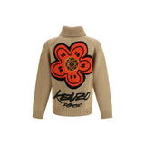 Kenzo Beige Wool Cardigan