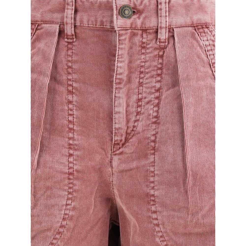 Marant Etoile Multicolor Cotton Casual Pants