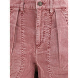 Marant Etoile Multicolor Cotton Casual Pants