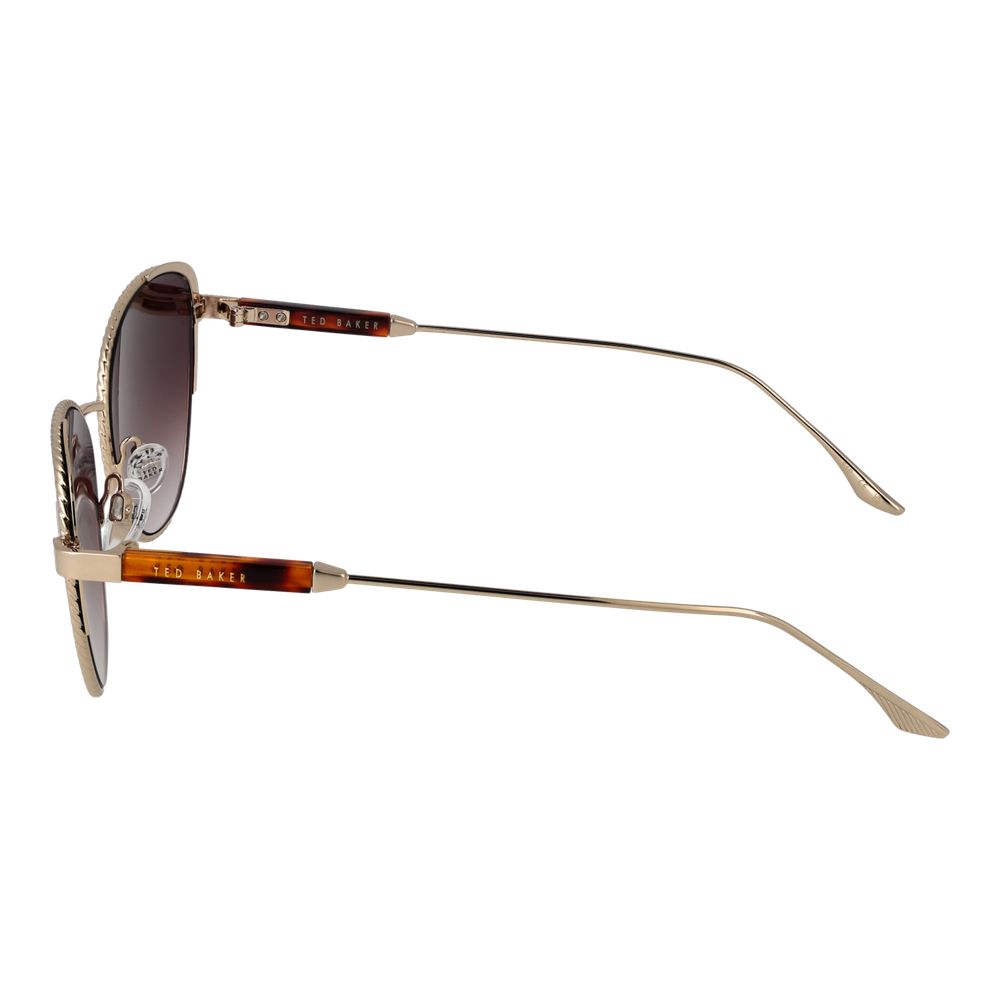 Ted Baker Gold Women Sunglass
