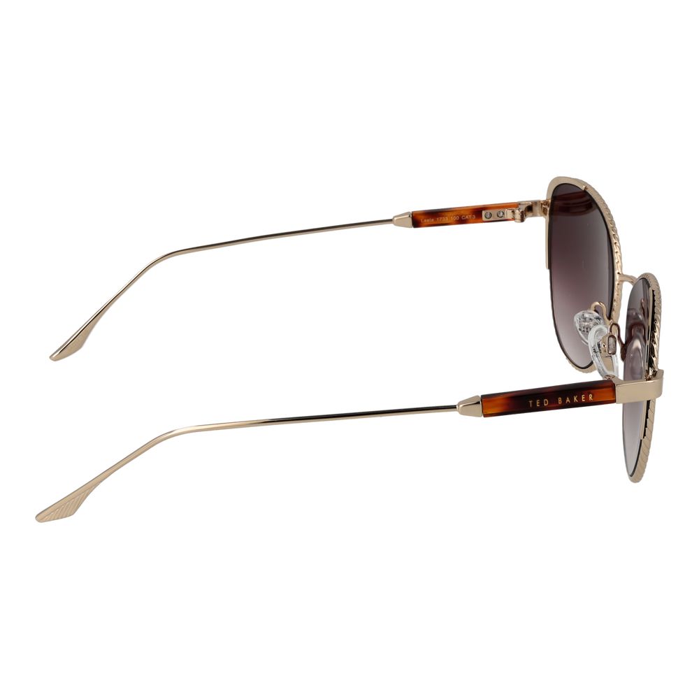 Ted Baker Gold Women Sunglass