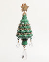 Dolce & Gabbana Gold Brass Multicolour Christmas Tree Earrings