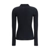 Dolce & Gabbana Ribbed Polo Sweater