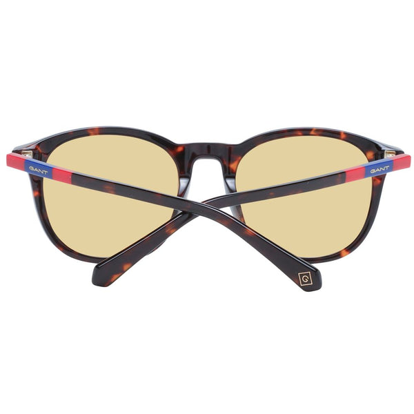 Gant Brown Unisex Sunglass