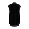 PINKO Long Vest in faux fur