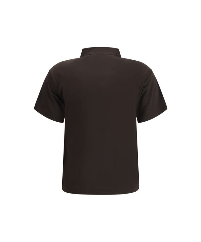 Margiela Semi-sheer polo Shirt